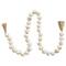 5ft. Paper Mache Round Distressed Beaded Garland with Tassel